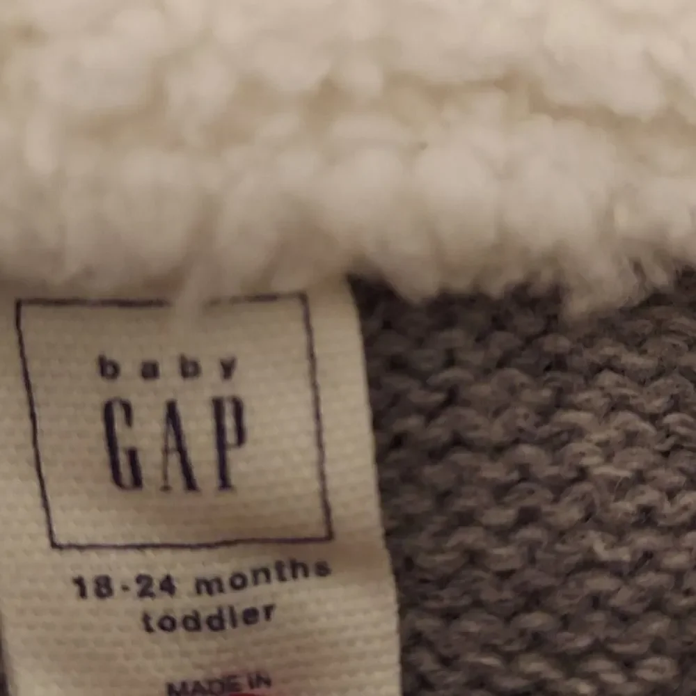 Baby Gap Gray Mock Neck Sweater 18-24M